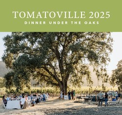 Tomatoville Dinner Under the Oaks