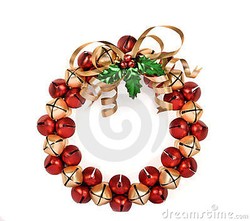 Jingle Bell Wreath Large